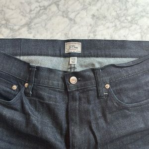 J. Crew dark wash denim pants. Style 484. W36